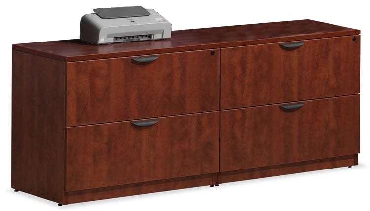 4-Drawer-Lateral-File-Credenza