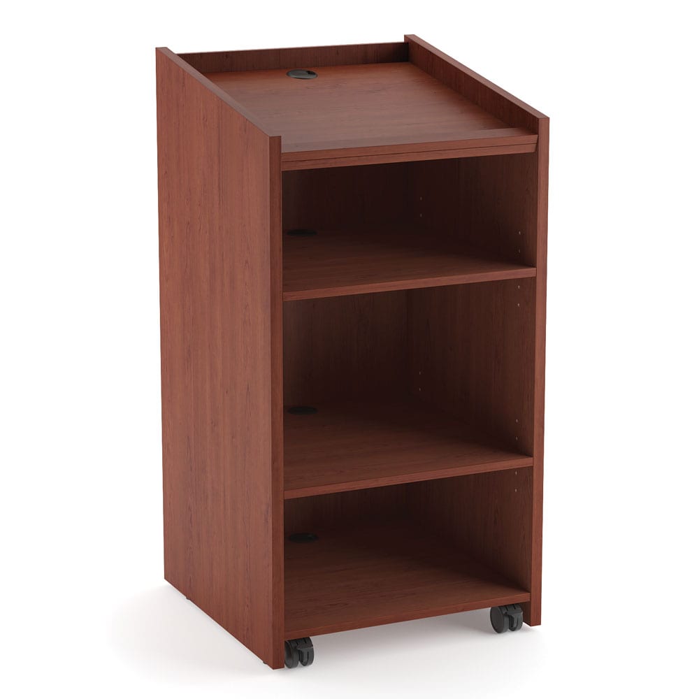Brooklyn-Mobile-Lectern-Cherry Brooklyn-Mobile-Lectern-Cherry