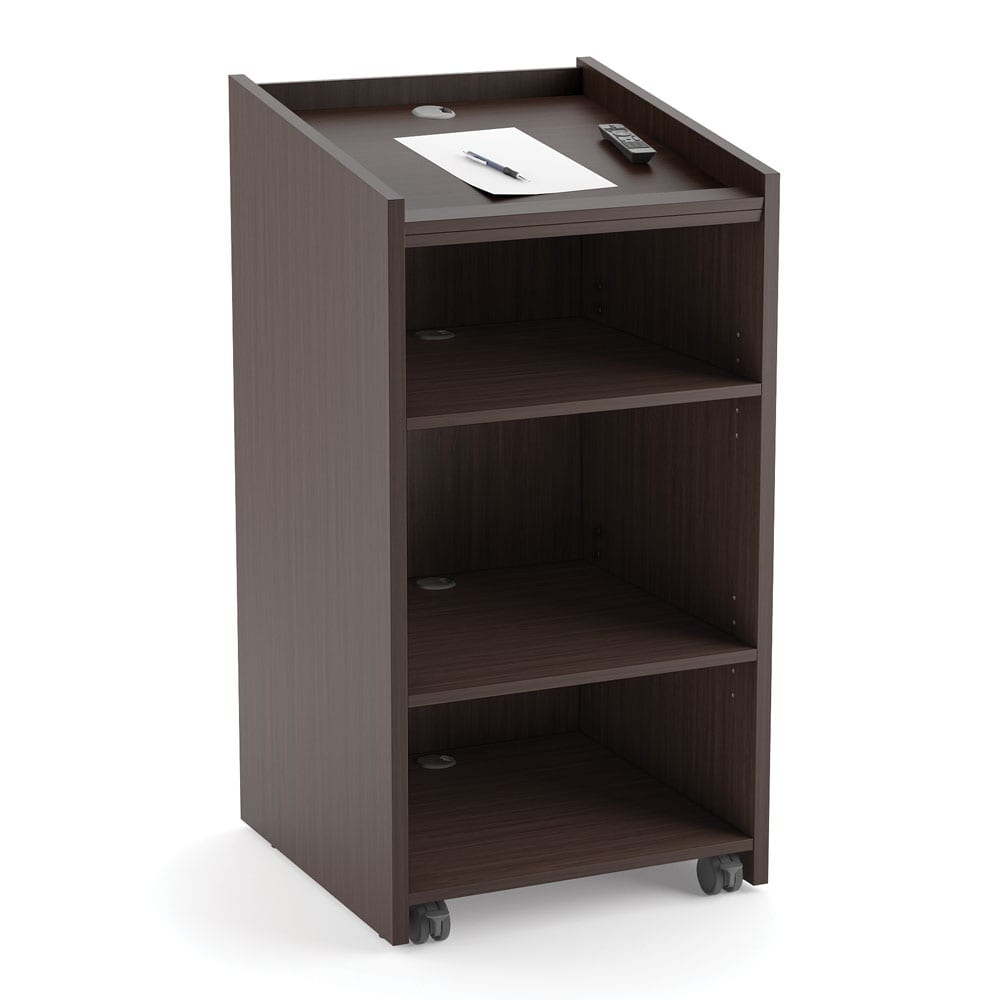 Brooklyn-Mobile-Lectern-Espresso- Brooklyn-Mobile-Lectern-Espresso-