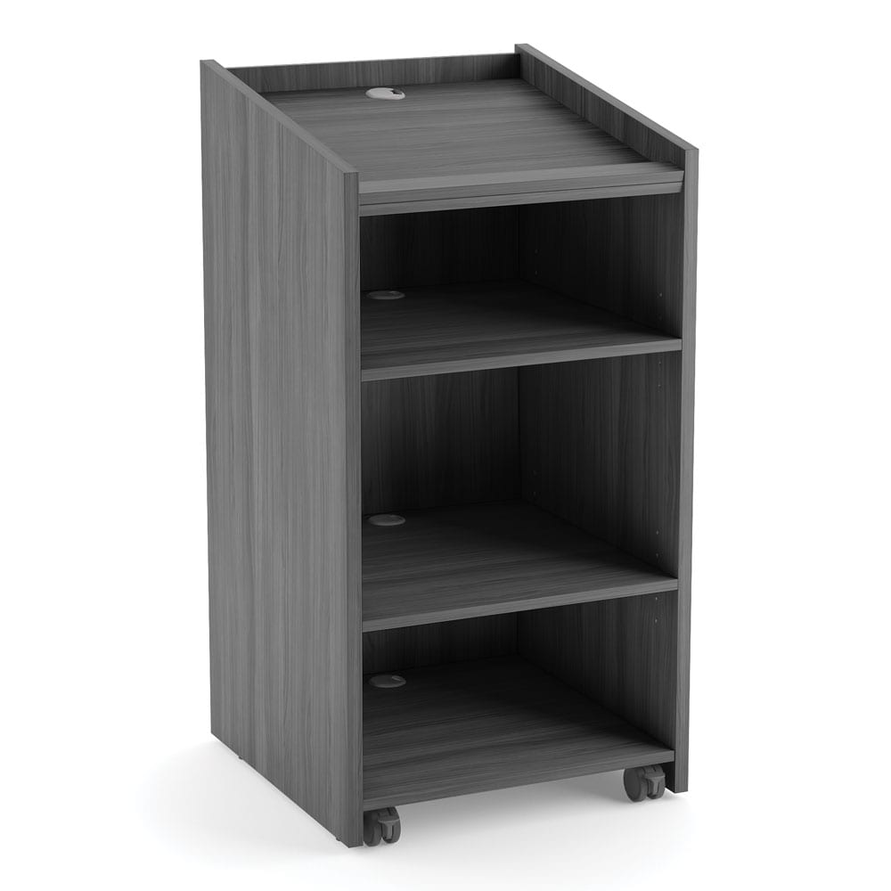 Brooklyn-Mobile-Lectern-Grey