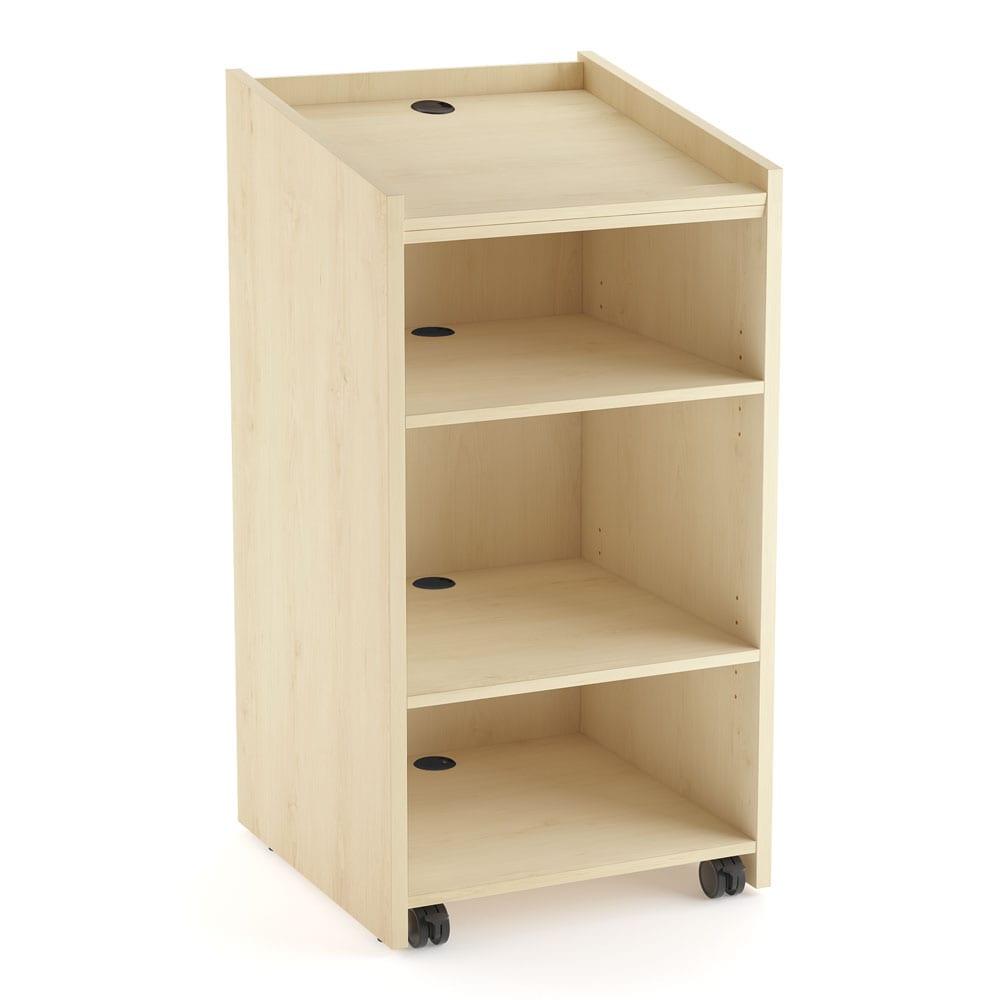 Brooklyn-Mobile-Lectern-Maple Brooklyn-Mobile-Lectern-Maple