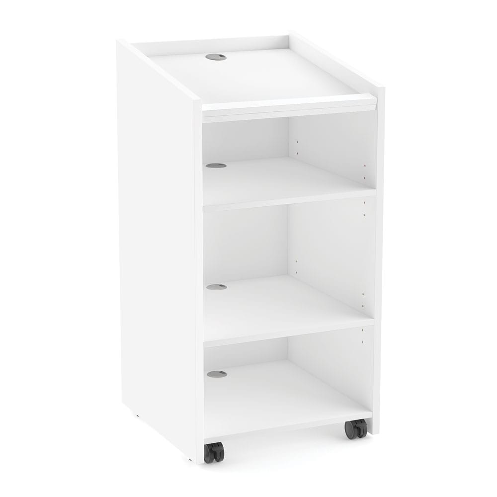 Brooklyn-Mobile-Lectern-White Brooklyn-Mobile-Lectern-White