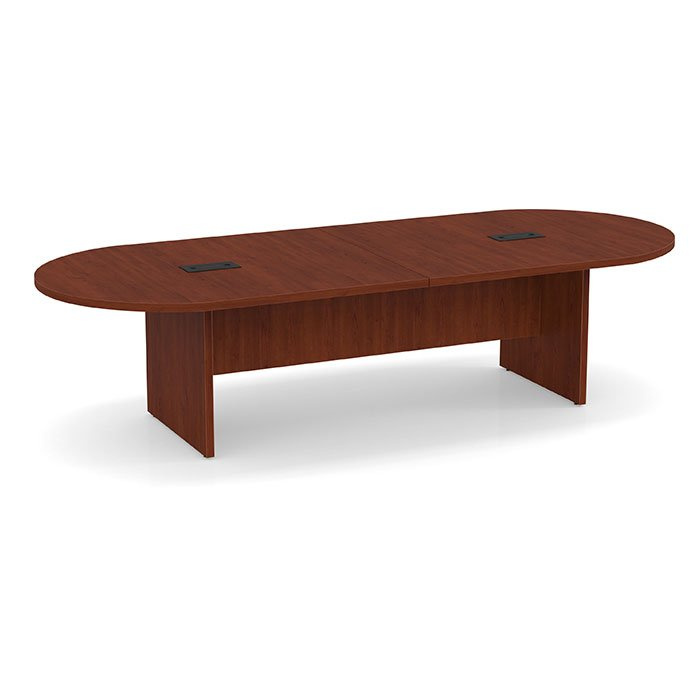 10' Brooklyn Series Laminate Racetrack Conference Table In Cherry