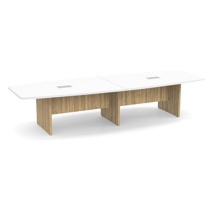 12′ Brooklyn Series Laminate Boat Shaped Conference Table 12′ Brooklyn Series Laminate Boat Shaped Conference Table