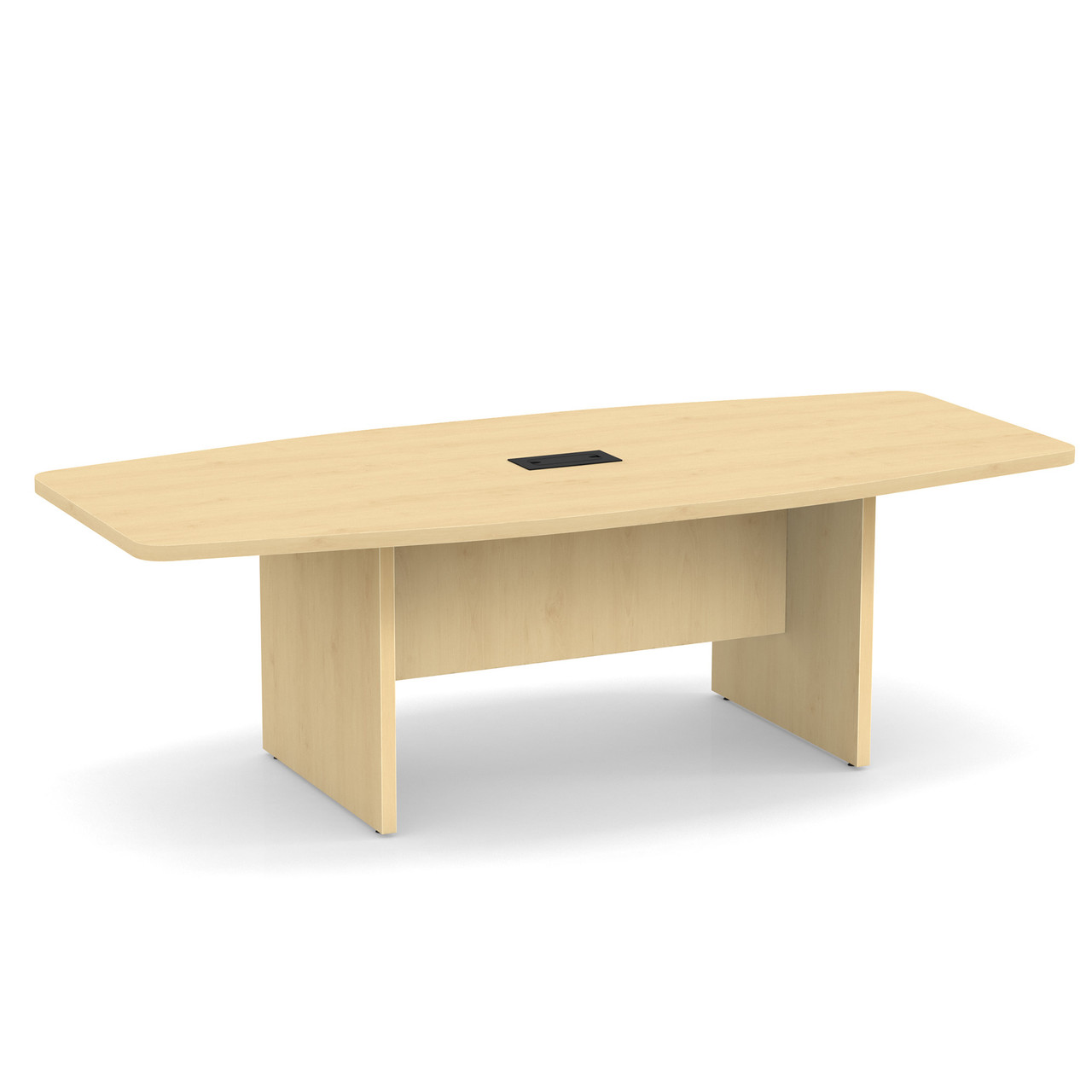 6' Maple Boat Shaped Conference Table 6' Maple Boat Shaped Conference Table