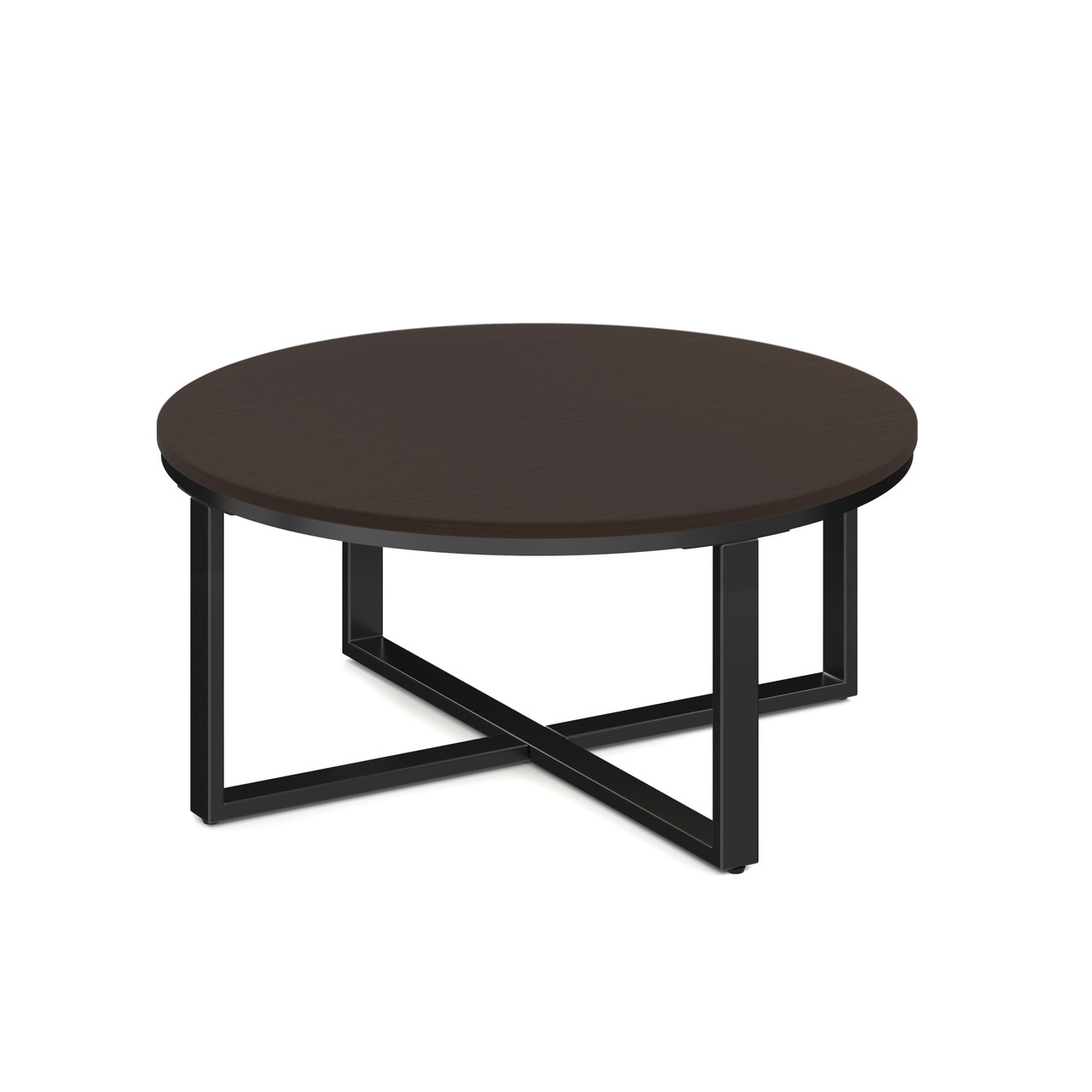 Brooklyn Series Round Occasional Table In Espresso