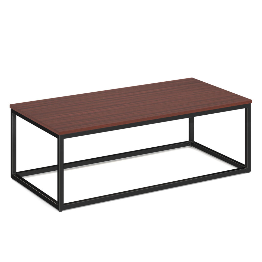 Mahogany Laminate Top Coffee Table