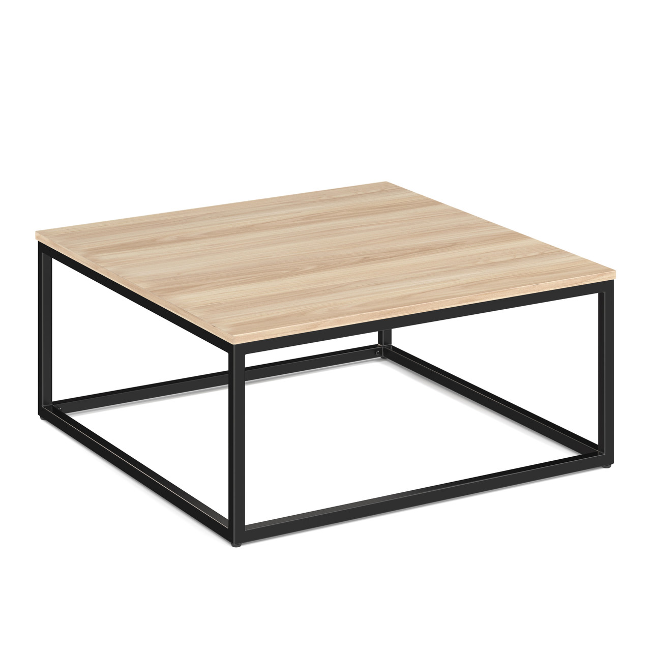 Square Laminate Top Coffee Table In Elm